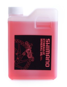 BARATTOLO SHIMANO OLIO FRENI MINERALE ROSSO  1 LT