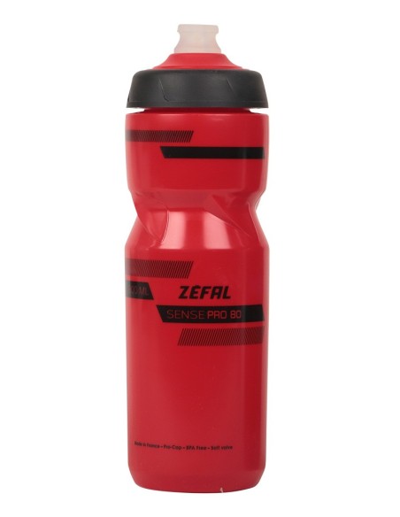 BORRACCIA ZEFAL SENSE PRO 80 800 ML RED/BLACK