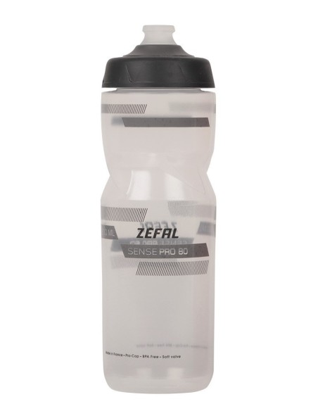 BORRACCIA ZEFAL SENSE PRO 80 800 ML TRANS/GREY/BLA