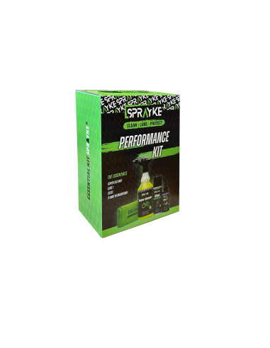 KIT SPRAYKE PERFORMANCE CLEANER/LUBE/SILTEL/PANNO