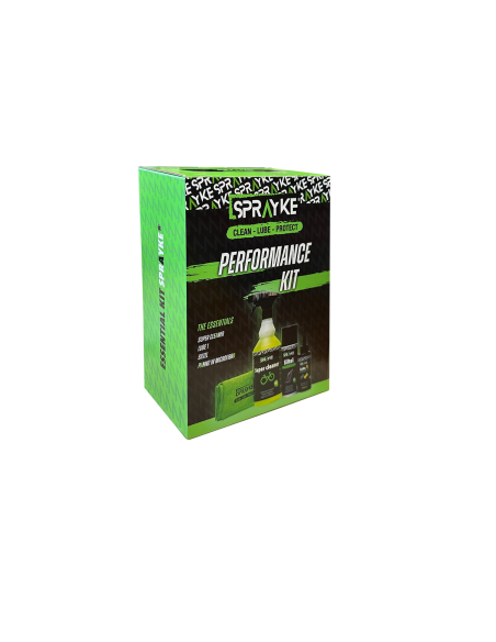 KIT SPRAYKE PERFORMANCE CLEANER/LUBE/SILTEL/PANNO