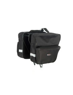 BORSE LATERALI BONIN NERE CON TASCHE E RIFRANG.