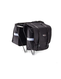 BORSA BISACCIA BONIN LUSSO IN POLIESTERE NERA