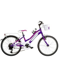 BICI MISURA 20 BIMBA BICICLETTA MOUNTAIN BIKE BAMBINA MODELLO LINCY MTB LY20CC CON CAMBIO 6V 2
