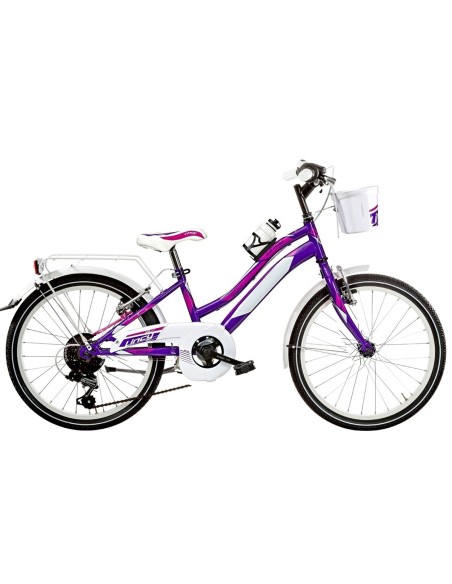 BICI MISURA 20 BIMBA BICICLETTA MOUNTAIN BIKE BAMBINA MODELLO LINCY MTB LY20CC CON CAMBIO 6V