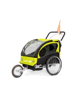 CARRELLO PORTA BIMBO/JOGGING NFUN NCAB LIME/NERO