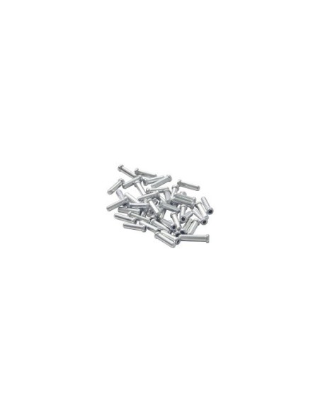 Derailleurs inner cable end cap 1,2mm AL 100 pcs