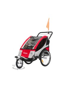 CARRELLO PORTA BIMBO/JOG/PASS NCAB DLX R/G/N