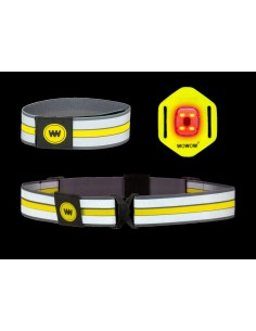 CINTURA + BRACCIALE WOWOW ORION SET C/FANALINO USB