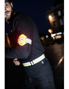 CINTURA + BRACCIALE WOWOW ORION SET C/FANALINO USB 2