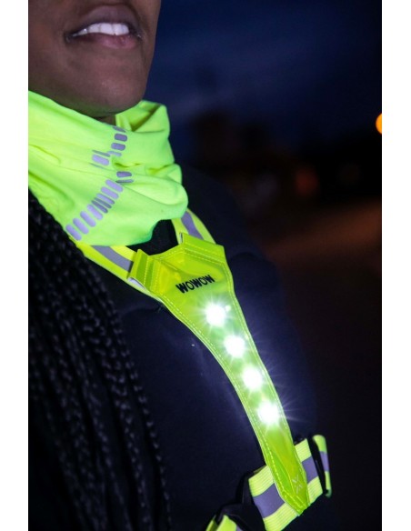 PETTORINA WOWOW NOKTA LIGHT BELT C/LED RICAR. USB