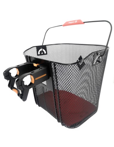 CESTINO ANT. HAPO-G NERO E-BIKE C/ATT. SGANCIO RAP
