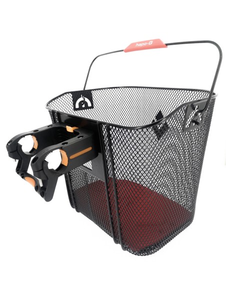 CESTINO ANT. HAPO-G NERO E-BIKE C/ATT. SGANCIO RAP