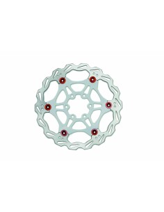 DISCO FRENO BONIN 160MM 6 FORI DR-06FA WHITE/RED*