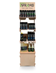 ESPOSITORE SPRAYKE COMPONIBILE IN LEGNO