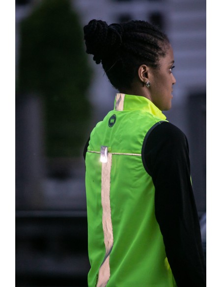 GILET WOWOW 10K RUNNER YELLOW XL