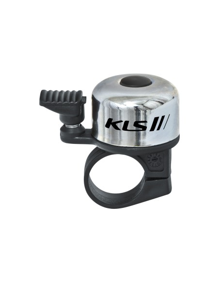 Bike Bell KLS BANG 10 - silver (OEM packaging)
