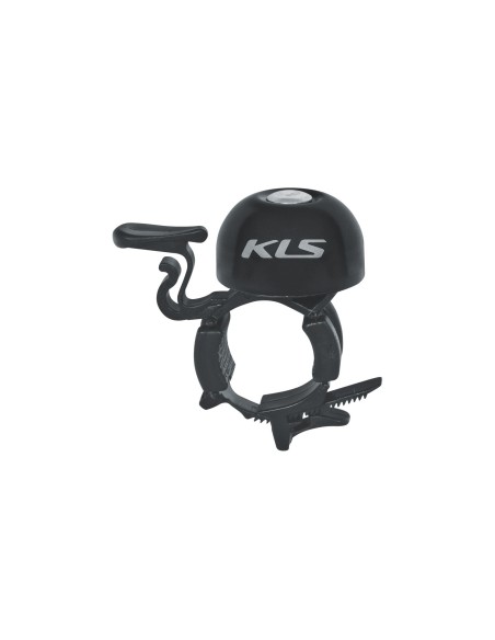 Bicycle bell KLS BANG 30 black (OEM packaging)