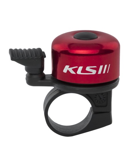 Bicycle bell KLS BANG 10 red (OEM packaging)