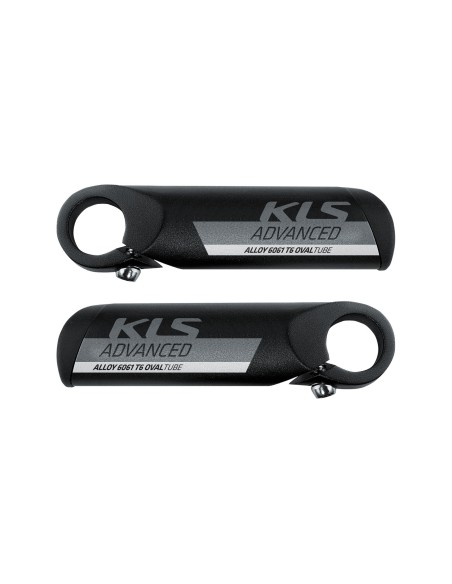 Bar ends KLS ADVANCED black
