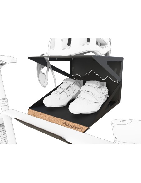 PORTACICLO/OGGETTI A MURO BIKE KIT BOX