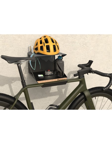 PORTACICLO/OGGETTI A MURO BIKE KIT BOX