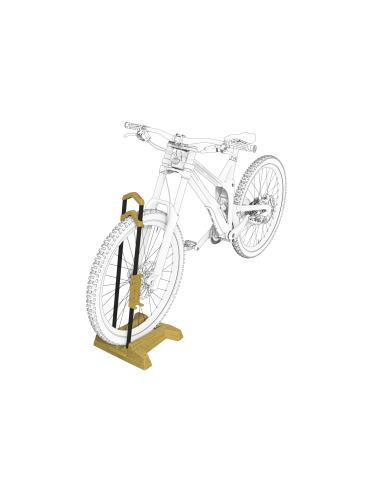 PORTACICLO A TERRA 1 POSTO 20-29 LYBRA ECO BAMBOO