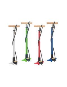 POMPA OFFICINA EUROPA CON MANOMETRO COLORI ASSORT.