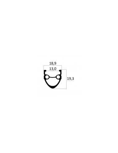 RUOTA 28 CORSA SILVER POST 6/7/8V C/BL MOZZO CUSCI