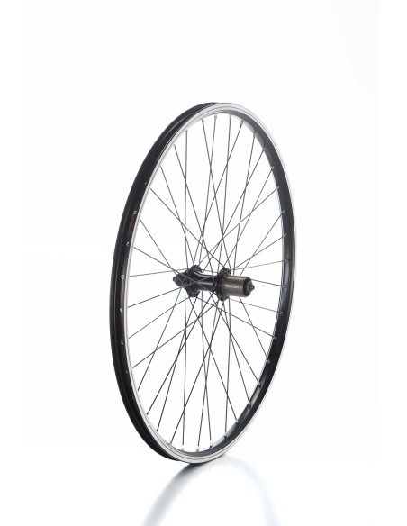 RUOTA 26x1.75 MTB POST NERA BOX 8/9/10/11V C/BL SF