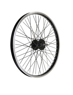 RUOTA 20x1.75 BMX ANT. MONO 48F PERNO 10MM NERA