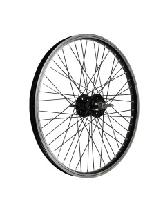 RUOTA 20x1.75 BMX POST. MONO 48F PERNO 10MM NERA