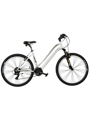 BICI MOUNTAIN BIKE 26 AURA DONNA 21V FORCELLA AMMORTIZZATA