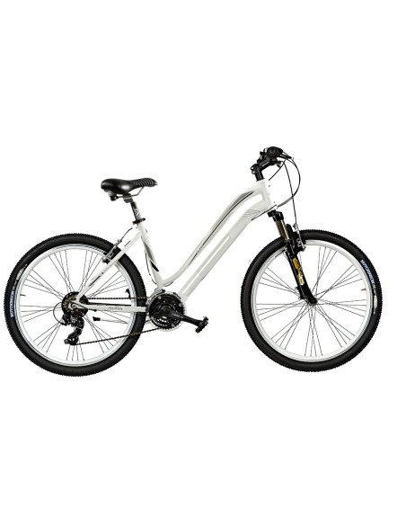 BICI MOUNTAIN BIKE 26 AURA DONNA 21V FORCELLA AMMORTIZZATA