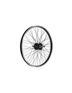 RUOTA 20x1.75 BMX POST. MONO 48F PERNO 14MM NERA