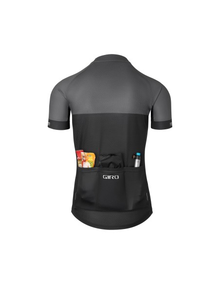 MAGLIA GIRO CHRONO JERSEY BLACK/GREY XL 23