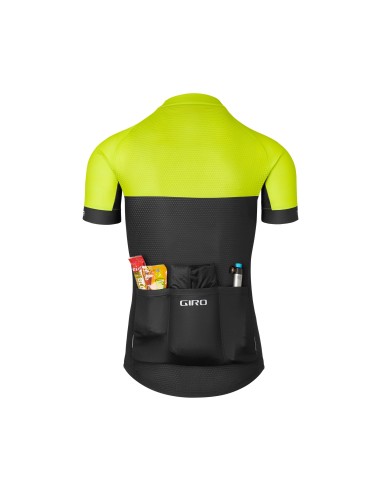 MAGLIA GIRO CHRONO JERSEY CITRON/BLACK XXL 23