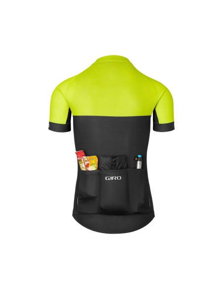 MAGLIA GIRO CHRONO JERSEY CITRON/BLACK XXL 23