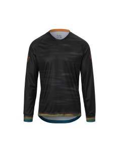 MAGLIA GIRO ROUST LS BLACK HOT LAP XXL 23