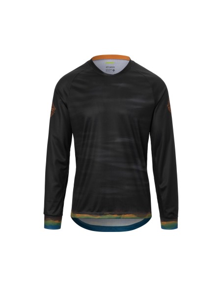 MAGLIA GIRO ROUST LS BLACK HOT LAP XXL 23