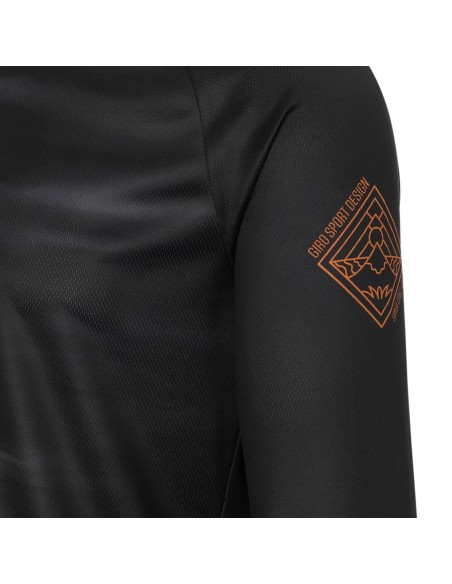MAGLIA GIRO ROUST LS BLACK HOT LAP XXL 23