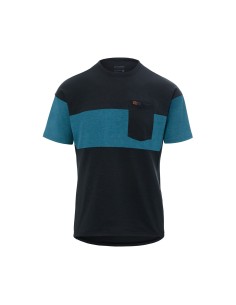 MAGLIA GIRO RIDE JERSEY BLACK/HARBOR BLUE XXL 23