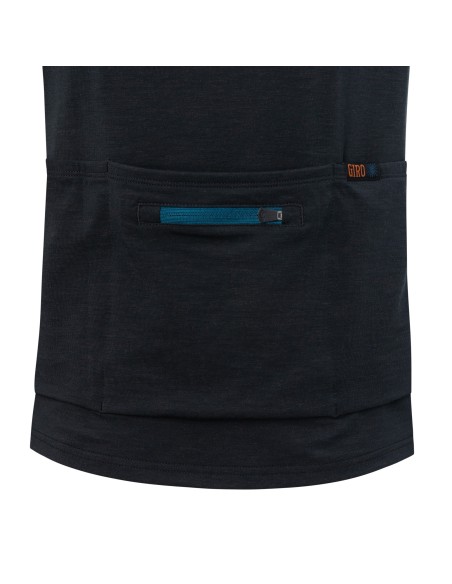 MAGLIA GIRO RIDE JERSEY BLACK/HARBOR BLUE XXL 23