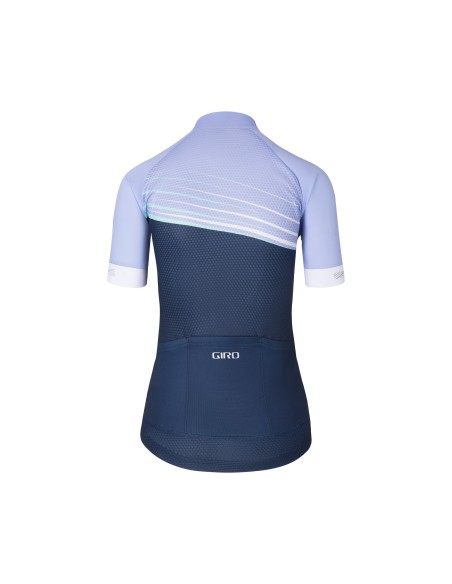 MAGLIA W GIRO CHRONO JERSEY LAV/MDNT STRIPE L 23