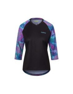 MAGLIA W GIRO ROUST 3/4 BLACK CROMADOT L 23