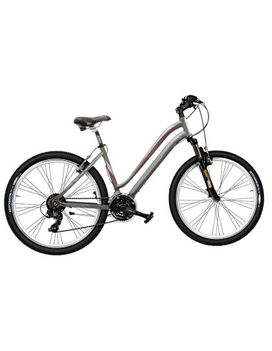 BICI MOUNTAIN BIKE 26 AURA DONNA 21V FORCELLA AMMORTIZZATA