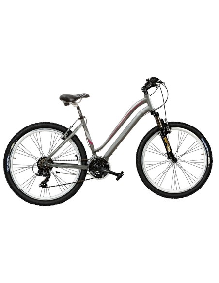 BICI MOUNTAIN BIKE 26 AURA DONNA 21V FORCELLA AMMORTIZZATA