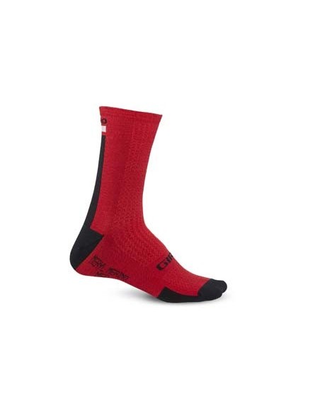 CALZE GIRO HRC+ DARK RED/BLACK/GR 46-50 XL