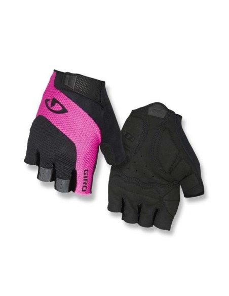GUANTI GIRO TESSA GEL BLACK/PINK L*