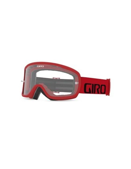 MASCHERA GIRO TEMPO RED CLEAR LENS 21